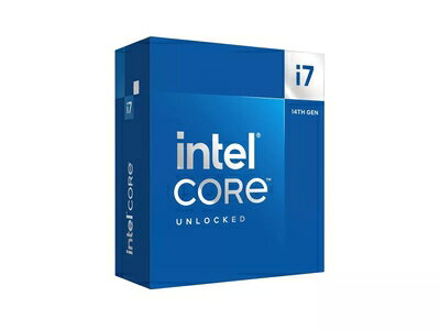 【中古】 Intel CPU Core i7-14700K 第14世代 Raptor Lake-S Refresh LGA1700 BX8071514700K BOX+SilverStone社SST-TF01グリス付き