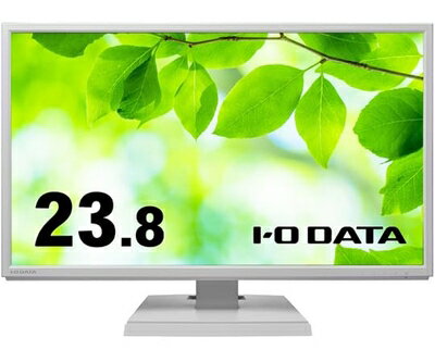 【中古】 アイ・オー・データ機器 液晶ディスプレイ 23.8型 1920×1080 HDMI・DisplayPort Alt Mode USB Type-C ホワイト スピーカーあり 広視野角ADSパネル LCD-CF241EDW-A