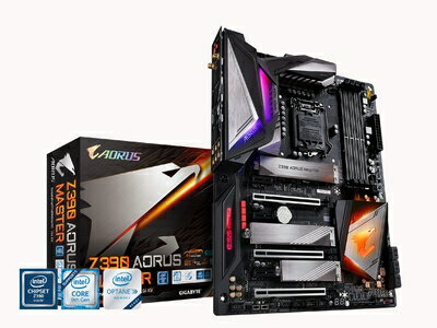 【中古】 GIGABYTE Z390 AORUS MASTER ATX ゲーミングマザーボード ブラック [Intel Z390チップセット搭載] MB4594(2)