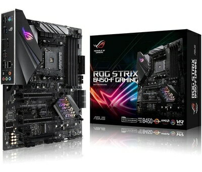 【中古】 ASUS AMD B450 搭載 AM4 マザーボード ROG STRIX B450-F GAMING 【 ATX 】【 第3世代 AMD Ryzen CPU に対応】