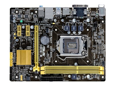 【中古】 ASUSTeK Intel H81搭載 マザーボード LGA1150対応 H81M-E 【microATX】