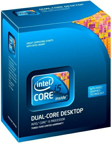 【中古】 Intel Boxed Core i5 i5-670 3.46GHz 4M LGA1156 BX80616I5670