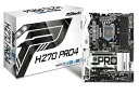 【中古】 ASRock Intel H270チップセット搭載 ATXマザーボード H270 Pro4