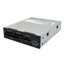 【中古】 オウルテック 3.5インチベイ内蔵型カードリーダー/ライター 大容量SDXC/高速UDMA7等61種類対応 5スロット同時使用 USB3.0ポート搭載...