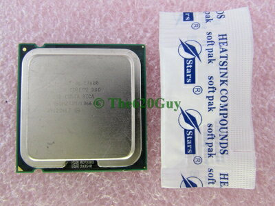 【中古】 Core2Duo E7600 3.06GHz/3M/1066/LGA775 SLGTD 中古バルク