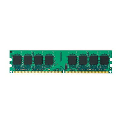 【中古】 ELECOM デスクトップパソコン用 増設メモリ RoHS対応 DDR2-800/PC2-6400 240pin DDR2-SDRAM DIMM 2GB ET800-2G/RO