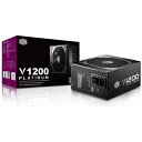 【中古】 CoolerMaster V1200 Platinum 1200W PC電源ユニット 80PLUS PLATINUM 7年 PS443 RSC00-A...