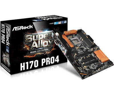 【中古】 ASRock H170 Pro4 ATXマザーボード MB3483 H170 Pro4