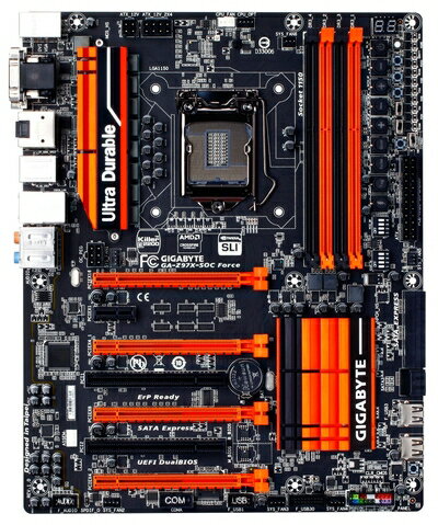 【中古】 GIGABYTE マザーボード Intel Z97 LGA1150 ATX OCシリーズ GA-Z97X-SOC FORCE