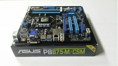 【中古】 ASUSTek Intel Socket 1155 DDR3メモリ対応 M-ATXマザーボード P8B75-M