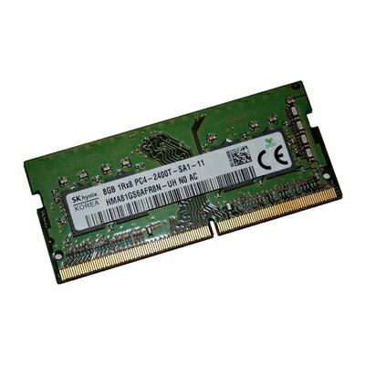  PC4-19200S (DDR4-2400T) 8GB SO-DIMM 260pin ノートパソコン用メモリ 型番：HMA81GS6AFR8N-UH