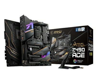 【中古】 MSI MEG Z490 ACE マザーボード ATX [Intel Z490チップセット搭載] MB4950