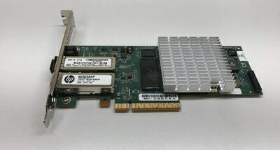 【中古】 HP 593715-001 NC523SFP 10GB 2ポートサーバーアダプター - 593717-B21 593742-001