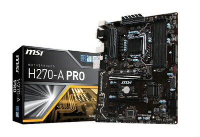 【中古】 MSI H270-A PRO マザーボード [Intel H270チップセット搭載] MB4136