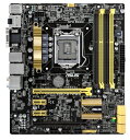 【中古】 ASUSTek社製 ソケットLGA1150搭載 Micro ATX マザーボード H87M-PRO