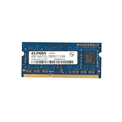 ����š� ELPIDA 204PIN PC3L-12800S 4GB SODIMM [EBJ40UG8EFU0-GN-F]