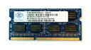 【中古】 Nanya PC3-12800S (DDR3-1600) 4GB SO-DIMM 204pin (型番:NT4GC64B8HG0NS-DI) ノートパ...