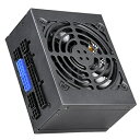 【中古】 SilverStone 80PLUS GOLD認証 標準サイズ フルモジュラー SFX電源 650W SST-SX650-G 日本品