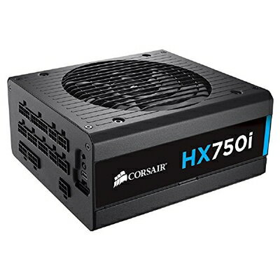 【中古】 Corsair HX750i 80PLUS PLATINUM 750W PC 電源ユニット PS546 CP-9020072-JP