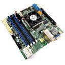 【中古】 Supermicro Mini-ITX SoC Xeon D-1521 4コア FCBGA 1667 マザーボード - X10SDV-4C-TLN2F-O(2)