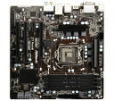 【中古】 ASRock マザーボード Z77 M-ATX USB3.0 SATA3 Z77 Pro4-M