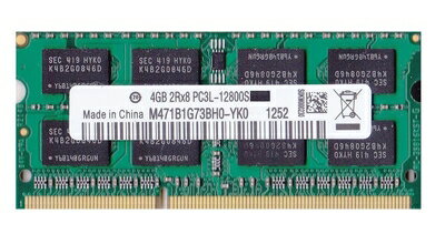 【中古】 PC3L-12800S(DDR3-1600) SO-DIMM 4GB ノートPC用メモリ DDR3L mac対応メモリンゴオリジナルモデル （電圧1.35V 1.5V 両対応)