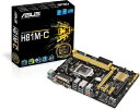 【中古】 ASUS H81M-C, Intel H81, 1150, Micro ATX, 2 DDR3, USB3, Parallel Port