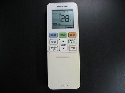 【中古】 東芝 エアコンリモコン WH-TA04EJ?
