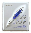 【中古】 SHARP シャープ MD-ST800 ブルー ポータブルMDプレーヤー MDLP対応 (MD再生専用機/MDウォークマン)
