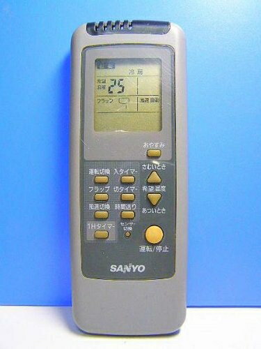 【中古】 サンヨー エアコンリモコン RCS-AR4B(K)