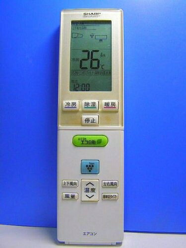 【中古】 シャープ エアコンリモコン A813JB