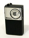 【中古】 National Panasonic ナショナル パナソニック 松下電器産業 R-1018 黒 AM専用ポータブルラジオ ビンテージ ヴィンテージ レ...