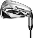 【中古】 TAYLOR MADE(テーラーメイド) M3 アイアン2018年モデル6本セット スチール メンズ N6519209 右 ロフト角:IR#5:23度...