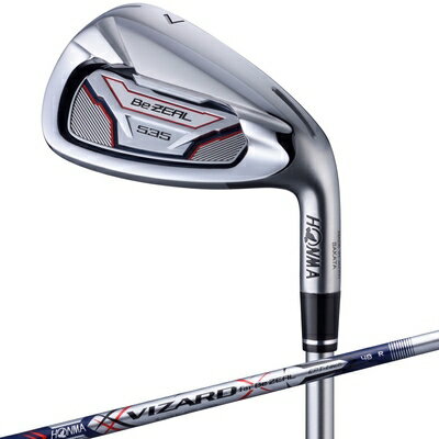 【中古】 本間ゴルフ Be ZEAL ビジール 535 アイアン 5本セット 【カタログ純正シャフト装着モデル】 VIZARD for Be ZEAL シャフト...