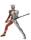 【中古】 S.H.フィギュアーツ 仮面ライダーW(ダブル) ヒートメタル