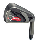 【中古】 Callaway(キャロウェイ) RAZR X BLACK アイアン N.SPRO950GH シャフト 6本SET (#5-PW) フレックス S 日...