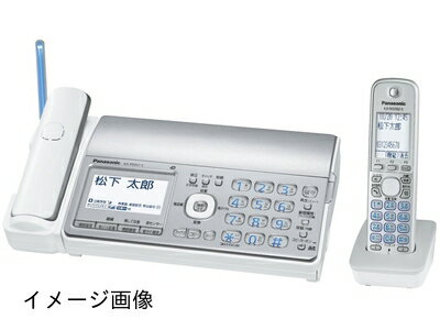 Main Unit - 【新古品】 パナソニック おたっくす デジタルコードレスFAX 子機1台付き 1.9GHz DECT準拠方式 シルバー KX-PD551DL-S