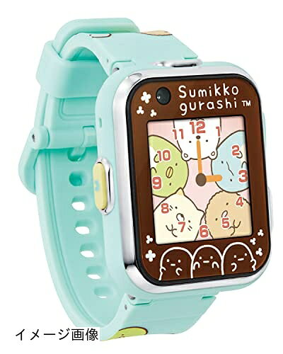 【新古品】 すみっコぐらし すみっコスマートウォッチ カメラ ミントグリーン