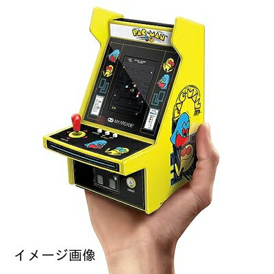 【新古品】 My Arcade Pac-Man マイクロプレイヤープロ 6.75インチ ミニアーケードマシン 完全に遊べるビデオゲーム コレクター向け