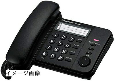 【新古品】 パナソニック コード付き デザインテレホン ブラック VE-F04-K 【新古品】 パナソニック コード付き デザインテレホン ブラック VE-F04-K