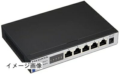【新古品】 アイ・オー・データ I-O DATA 5ポートスイッチングハブ 2.5Gbps対応 メタル筐体 ファンレス・静音設計 ループ検知機能 土日サポート ETQG-ESH05