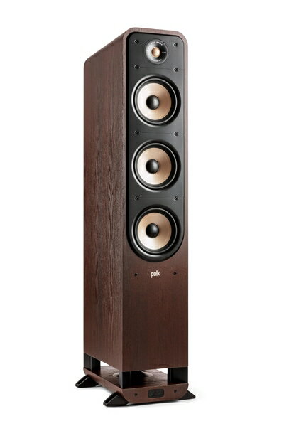 【中古】（新古品） ポークオーディオ POLK AUDIO SIGNATURE ELITE ES60 フロアスタンディングスピーカー ブラウン ES60BRN（1本）