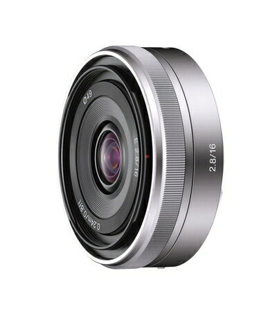 SONY - 【中古】（新古品）SONY 単焦点レンズ E 16mm F2.8 ソニー Eマウント用 APS-C専用 SEL16F28