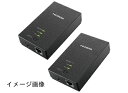 【新古品】 アイ・オー・データ PLCアダプター 有線LAN コンセント 親機 子機セット 日本メーカー PLC-HD240ER-S