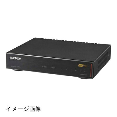 【新古品】 バッファロー BUFFALO 10GbE/2.5GbE対応 金属筐体 AC電源 6ポート ブラック スイッチングハブ LXW-10G2/2G4