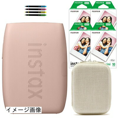 【新古品】 富士フイルム チェキ スマホプリンター instax mini Link3 ローズピンク&ケース&フィルム40枚&デコペン(7点セット) 【新古品】 富士フイルム チェキ スマホプリンター instax mini Link3 ローズピンク&ケース&フィルム40枚&デコペン(7点セット)