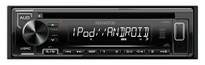 【中古】 ケンウッド(KENWOOD) CD/USB/iPodレシーバー U330W