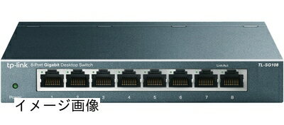 【新古品】 TP-Link 8ポート スイッチングハブ 10/100/1000Mbps ギガビット 金属筺体 設定不要 TL-SG108 【新古品】 TP-Link 8ポート スイッチングハブ 10/100/1000Mbps ギガビット 金属筺体 設定不要 TL-SG108