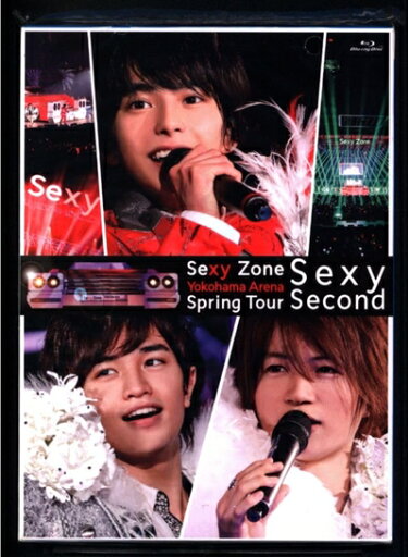 【中古】(新古品) Sexy Zone Spring Tour Sexy Second Blu-ray (初回限定盤)(1枚組)) 【中古】(新古品) Sexy Zone Spring Tour Sexy Second Blu-ray (初回限定盤)(1枚組))