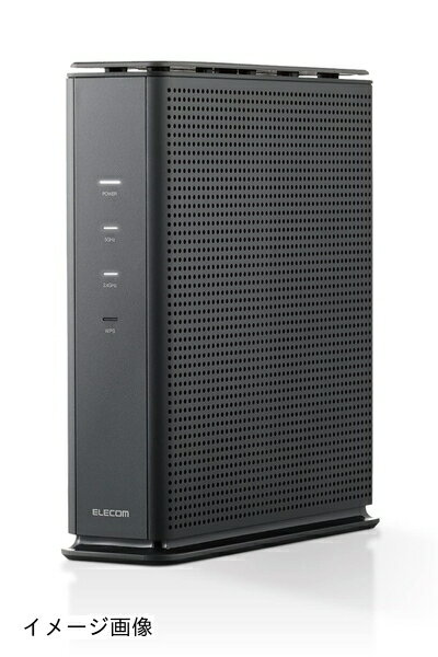 【新古品】 エレコム WiFi ルーター 無線LAN Wi-Fi6 AX6000 4804+1147Mbps IPv6(IPoE)対応 有線2.5Gbps セキュリティ搭載 戸建3階建 マンション4LDK WRC-X6000QSA-G